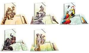 HERMA hoekspanmap exotische dieren, A4, Giraffenvrienden