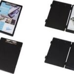 WEDO Klembord XS met opbergvak, A4, zwart