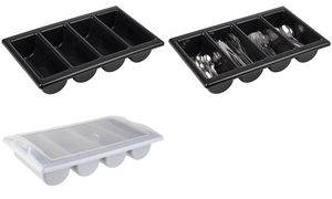 APS Deksel voor bestek-inzet GN 1/1, transparant