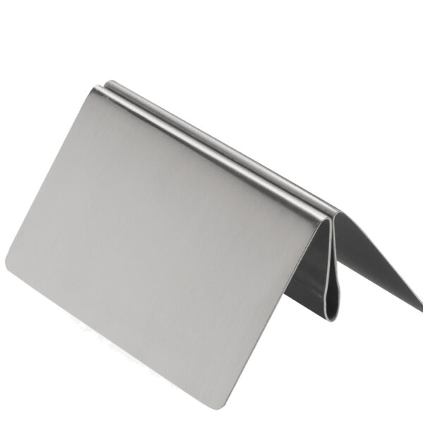 Deflecto prospecthouder roestvrijstaal dubbelzijdig