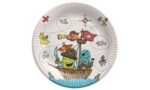 PAPSTAR kartonnen bord 'Pirate Crew', rond, 230 mm