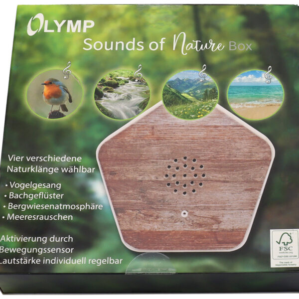 Olymp Geluidsbox Natuurgeluiden Box, 4 Natuurgeluiden, wit