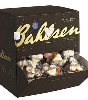Bahlsen Apfel-Zimt-Herzen, im Displaykarton
