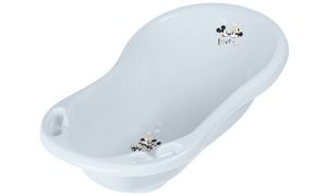 Babybadje 'Maria Mickey', met stop, blauw.