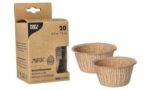 PAPSTAR muffin-bakvormpjes, van cacaodoppen, 50 mm, naturel