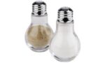 APS Peper- en zoutstel, set van 2, glas/rvs