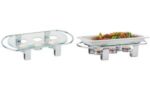 APS Voedselpan-verwarmer, 3-pits, 340 x 180 x 60 mm