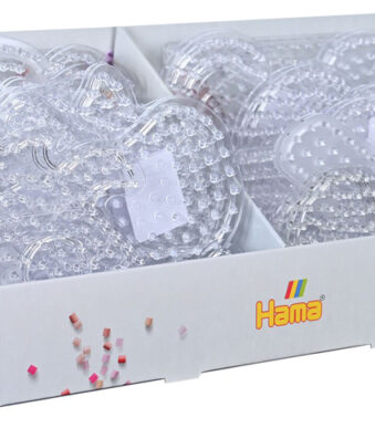 Hama Strijkkralen maxi, 18 kleuren gesorteerd, display met 38 stuks