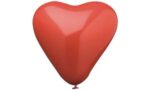 PAPSTAR luchtballonnen 'Heart', groot, rood
