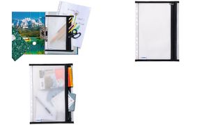 HERMA tas met ritssluiting, archiveerbaar, DIN A5, zwart