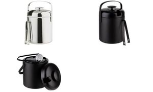 APS ijskoeler set POLAR, roestvrij staal, 1,3 liter, zilver