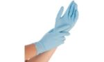 HYGOSTAR Nitril-handschoen CONTROL, XL, blauw, gepoederd