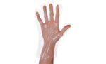 HYGOSTAR LDPE-handschoen POLYCLASSIC SOFT, L, transparant
