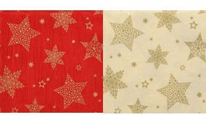 Rode kerstservetten 'Christmas Shine'