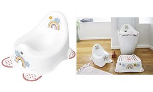 Peuter eetbakje 'Adam Regenboog', wit