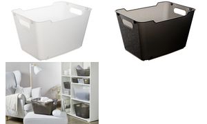 Bewaardoos 'Lotta', 12 liter, transparant