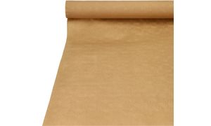 PAPSTAR damast-tafelkleed, (B)1,0 x (L)25 m, naturel