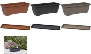 Terracotta XXL Onderzetters 'Tora', Breedte: 570 mm