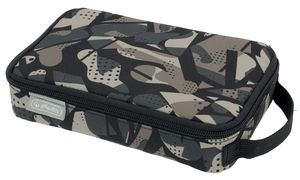 Herlitz Slordig-Etui 2 Go 'Camo Grijs'