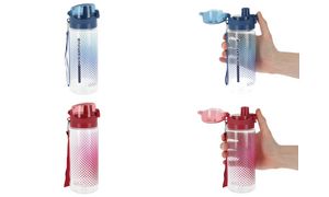 herlitz Drinkfles, 0,5 liter, rood