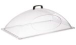APS Koepeldeksel GN 1/1, met uitsparing voorzijde, transparant
