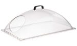 APS Koepelvormige afdekklok GN 1/1 met zijopening, transparant