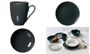 Soepbord Cecina grijs, 21 cm