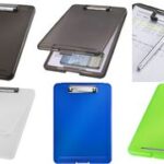 helit Klembord met opbergvak 'the clip', A4, groen