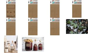 Huishoud-etiketten THUIS, 82 x 36 mm