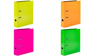 HERMA motiefordner 'NEON', DIN A4, neongroen