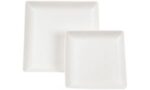 NATURE Star suikerriet-bord Eleganza, vierkant, 220 mm