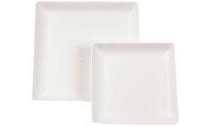 NATURE Star suikerriet-bord Eleganza, vierkant, 220 mm