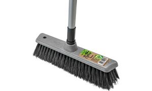 Peggy Perfect bezem met steel 'GoGreen', kunststof