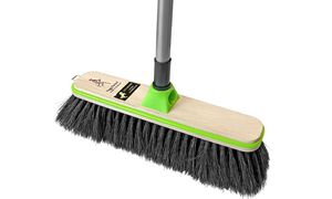 Peggy Perfect bezem met steel 'Greenline', van hout