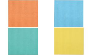 HYGOCLEAN sponsdoek, 200 x 180 mm, blauw, 10 stuks