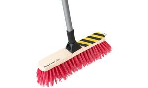 Peggy Perfect bezem met steel 'Attention', breedte: 300 mm