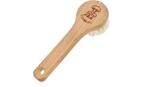Peggy Perfect champignonborstel, hout naturel, rond, 130 mm