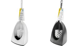 Peggy Perfect WC-garnituur 'Ergonomic', zilver Peggy Perfect WC-garnituur 'Ergonomic', zilver