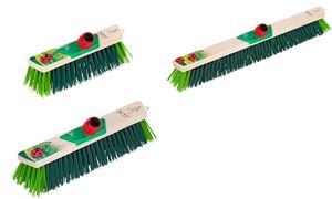 Peggy Perfect bezem 'Lieveheersbeestje', hout naturel, breedte: 600 mm