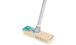 Peggy Perfect schrobborstel / luiwagen met steel 'LessCO2', hout, 240 mm