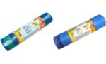 Peggy Perfect afvalzak LDPE, met trekband, 50 liter, blauw