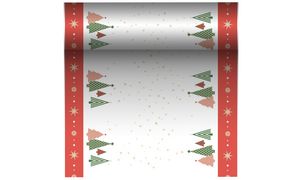 Tafelloop 'Eenvoudige kerstbomen'