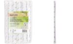 NATURE Star papieren rietje Classic, 197 mm, zwart, 100 stuks