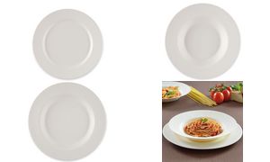 NATURE Star suikerriet-bord Gourmet, rond, 210 mm, wit