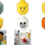 LEGO Opbergbox Hoofd Silly L 8,5 liter