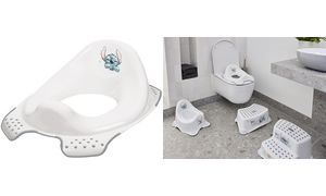 keeeper kids toiletzitting voor kinderen 'ewa stitch', wit