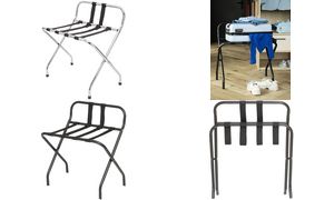 MOOR Bagagerek MARY II met rugleuning, chroom, zilver