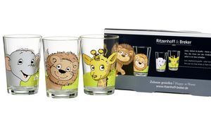 Ritzenhoff & Breker Drinkglas Afrikadieren, set van 3