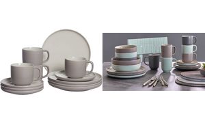 Ritzenhoff & Breker Koffieservies JASPER, taupe, 12-delig
