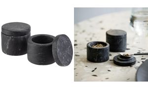 APS Marmeren potje MARVELLO, 40 ml, set van 2 APS Marmeren potje MARVELLO, 40 ml, set van 2